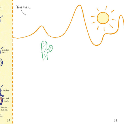 A treia pagina a cartii Step-by-step Drawing People