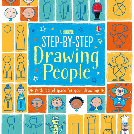 Coperta cartii Step-by-step Drawing People
