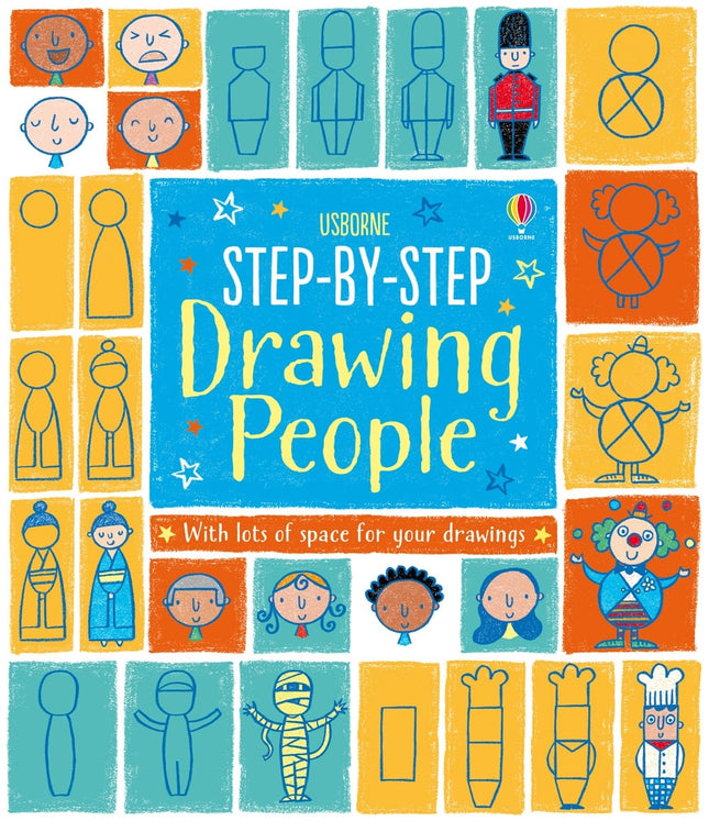 Coperta cartii Step-by-step Drawing People