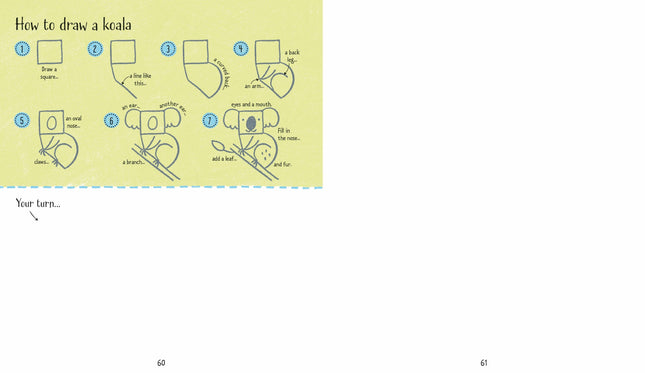 Prima pagina a cartii Step-by-step Drawing Zoo Animals