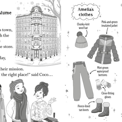 A sasea pagina a Sticker Dolly Dressing Advent Calendar