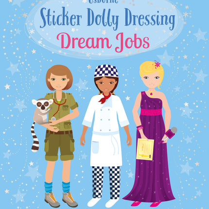 Coperta cartii Sticker Dolly Dressing Dream Jobs