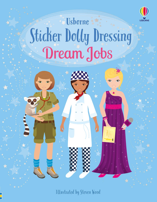 Coperta cartii Sticker Dolly Dressing Dream Jobs