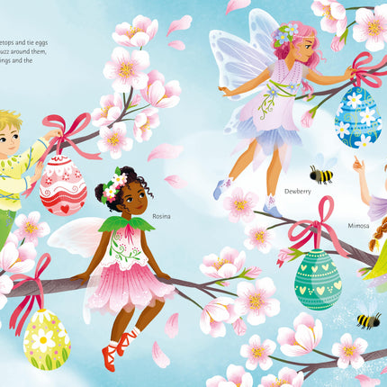 A patra pagina a cartii Sticker Dolly Dressing Easter Egg Hunt 