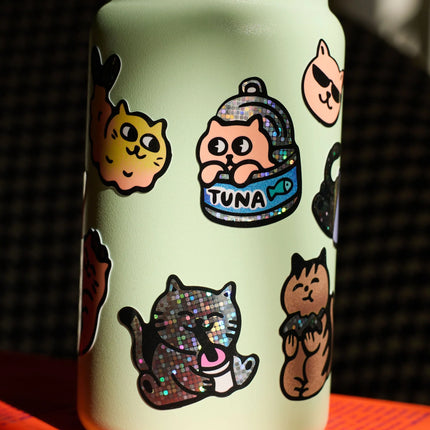 diferite modele de personalizare cu stickere OMY Fabulous Stickers BIG Kitty - miniLama