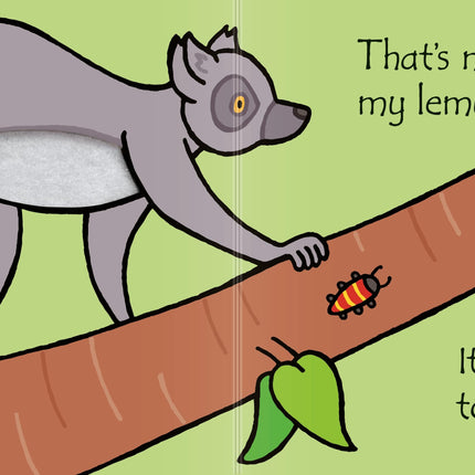 A treia pagina a cartii That's not my lemur