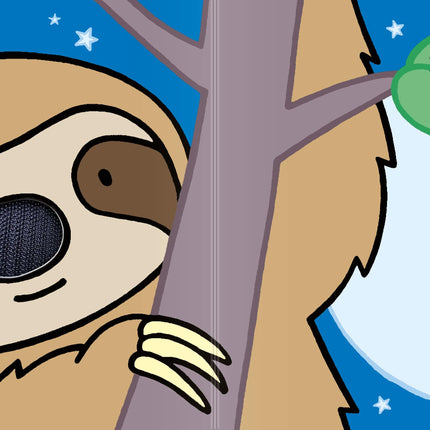 A doua pagina a cartii That's not my sloth