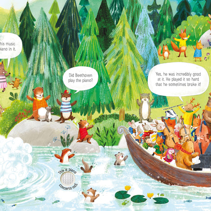 A treia pagina a cartii The Animal Orchestra Plays Beethoven