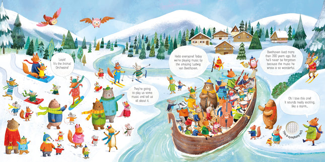 Prima pagina a cartii The Animal Orchestra Plays Beethoven