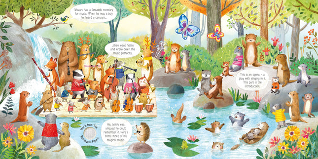 Prima pagina a cartii The Animal Orchestra Plays Mozart