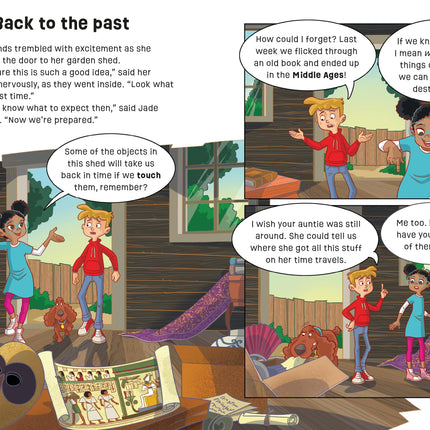 Prima pagina a cartii The Mummy Mystery