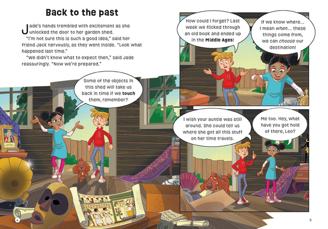 Prima pagina a cartii The Mummy Mystery