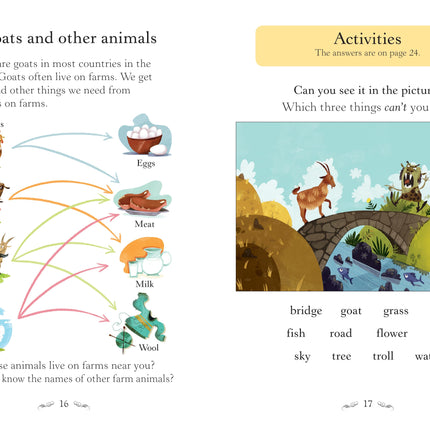 A treia pagina a cartii The Three Billy Goats