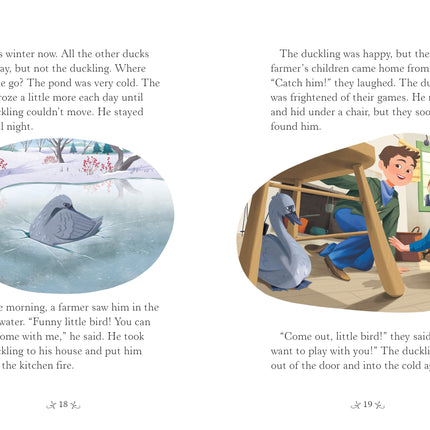 A treia pagina a cartii The Ugly Duckling