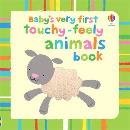 Coperta cartii Touchy-Feely Animals