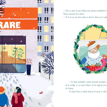 Prima pagina a cartii Un strop de magie de Crăciun pentru fiecare casă - Carte de Crăciun pentru copii