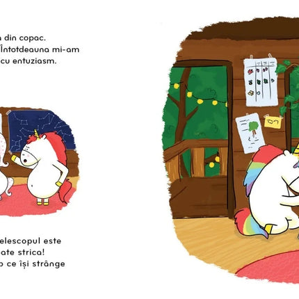 A doua pagina a cartii Emoțiile lui Noni: Învăț să împart - Poveste în limba română