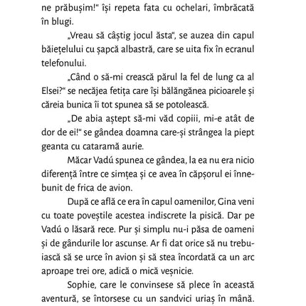 A cincea pagina a cartii Vacanță în Portocalia