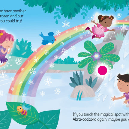 Scene magice și decorative cu zâne carte Usborne Wand Books Fairy Magic