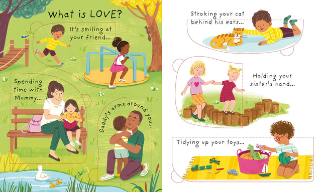 Prima pagina a cartii What is love?