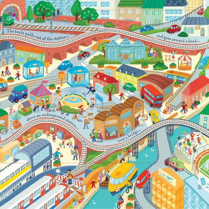 A doua pagina a cartii Wind-up Train