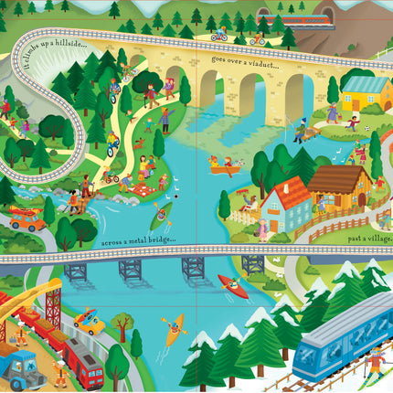 A treia pagina a cartii Wind-up Train