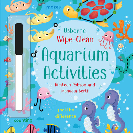 Coperta cartii Wipe-Clean Aquarium Activities