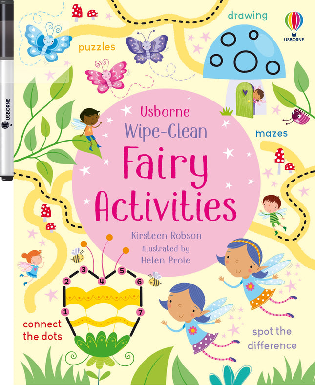 Coperta cartii Wipe-Clean Fairy Activities