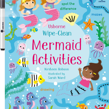 Coperta cartii Wipe-Clean Mermaid Activities