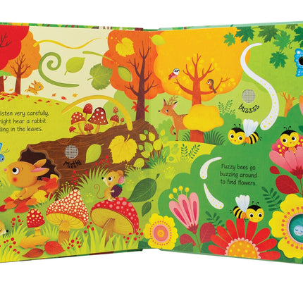 Prima pagina a cartii Woodland Sounds