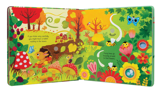 Prima pagina a cartii Woodland Sounds