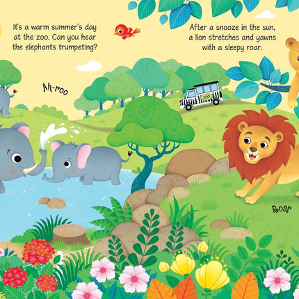 A treia pagina a cartii Zoo Sounds